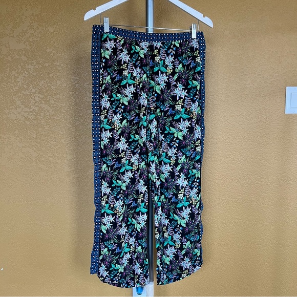 Anthropologie Ett Twa Rousseau Cropped Wide Leg Pants - Picture 9 of 14